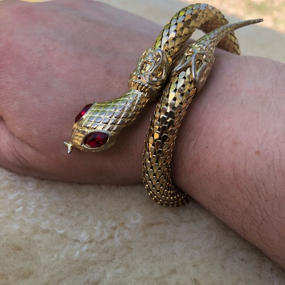Vintage Jewelry - Vintage snake bracelet